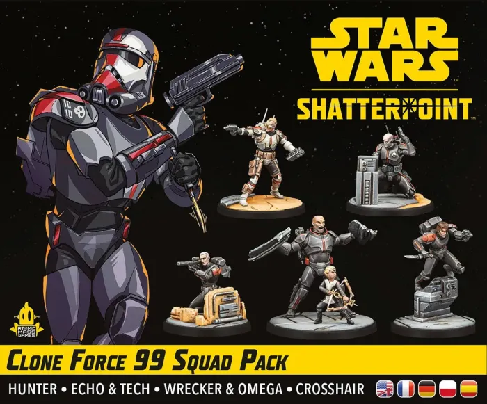 Star Wars: Shatterpoint – Clone Force 99 Squad Pack